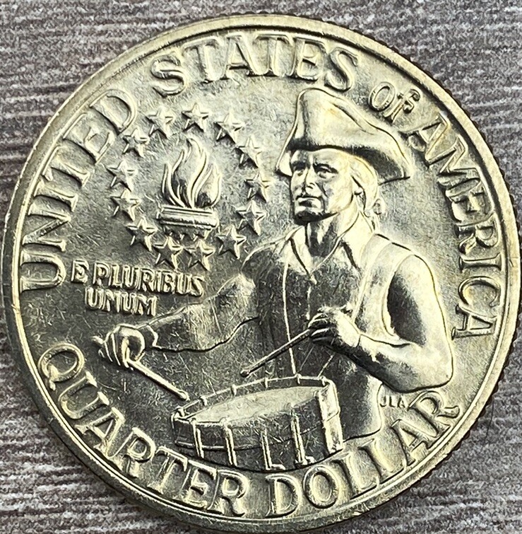 1776 1976 (P) Drummer Boy Brilliant Uncirculated Quarter  With FREE SHIPPING