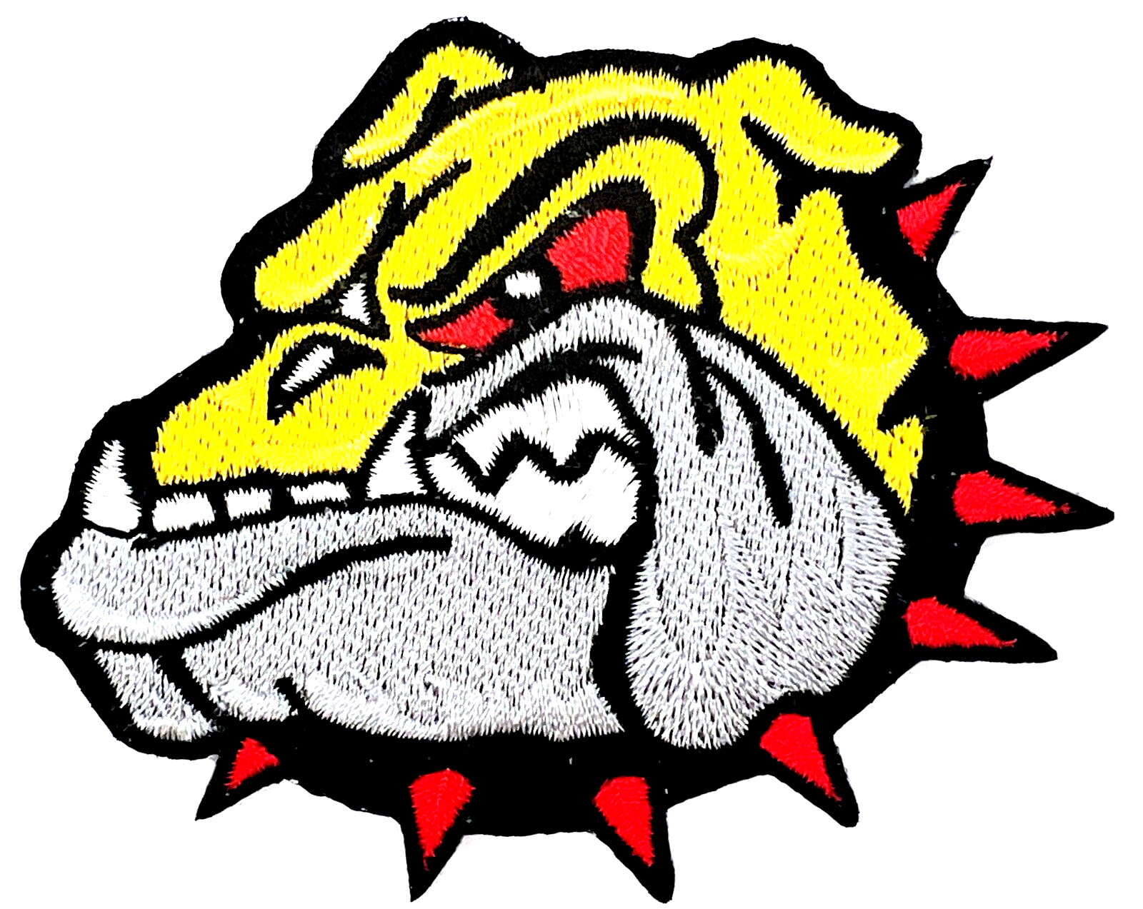USMC UNITED STATES MARINE CORPS BULL DOG MILITARY EMBROIDERED PATCH EE-106