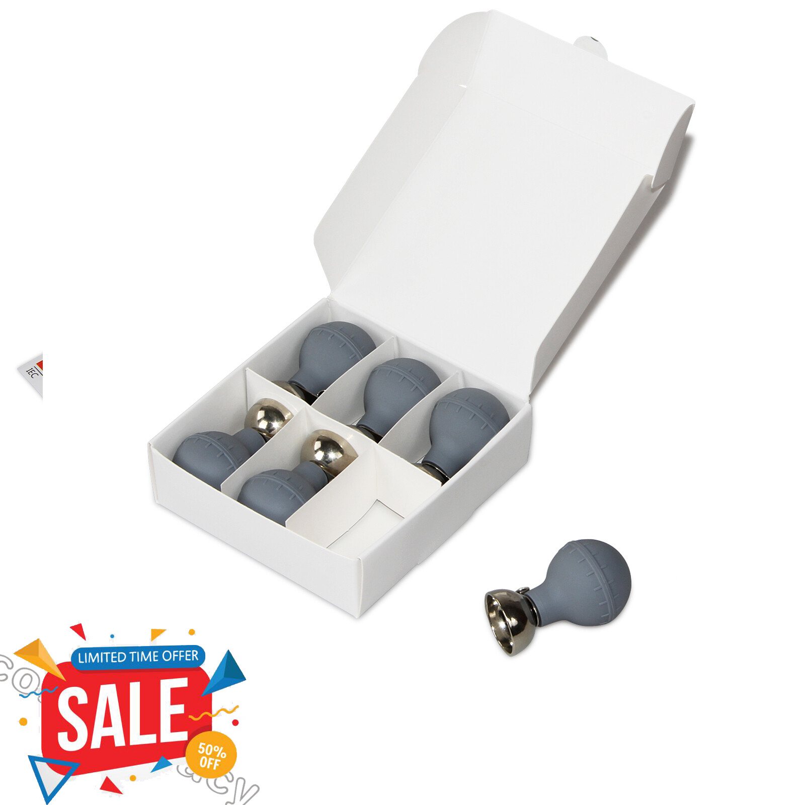 CONTEC Nickel-plated Chest Suction Cup Bulb for EKG ECG Electrocardiograph