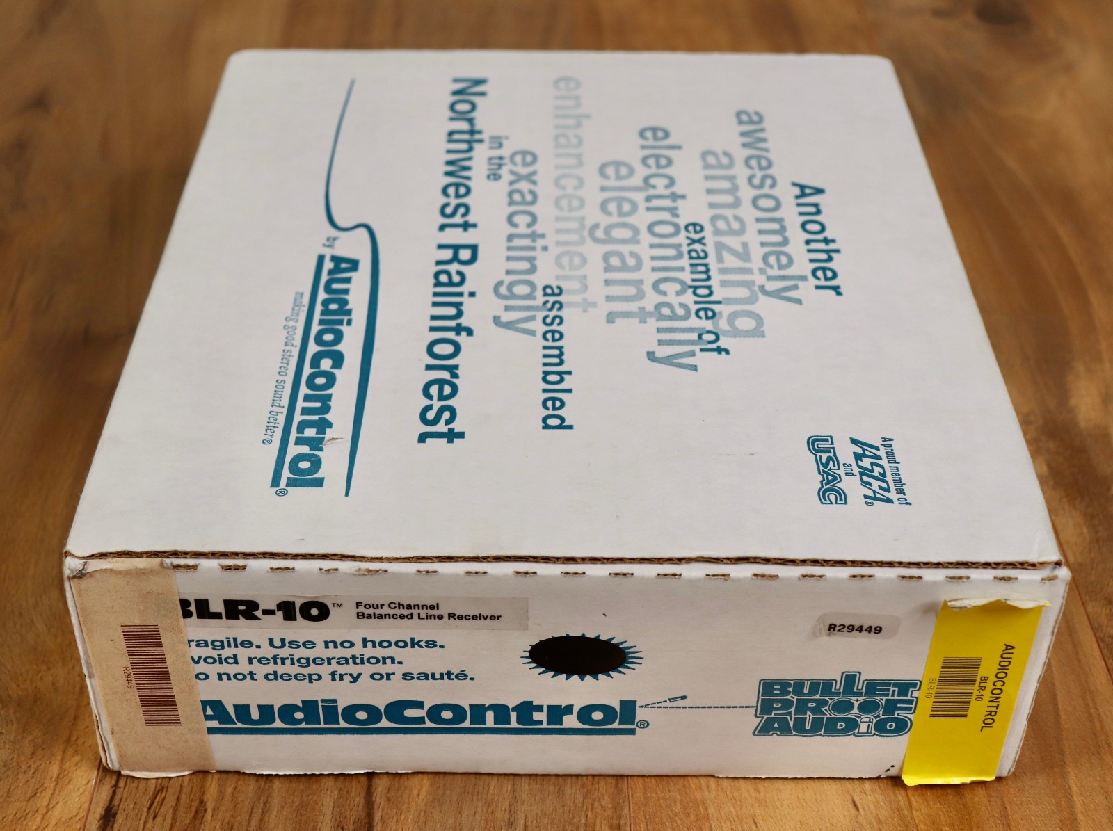 AudioControl BLR-10 4 Channel Balanced Line Receiver with power supply