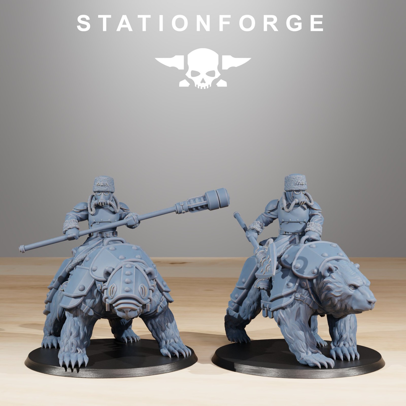 GRIM GUARD BEAR RIDERS (11U)