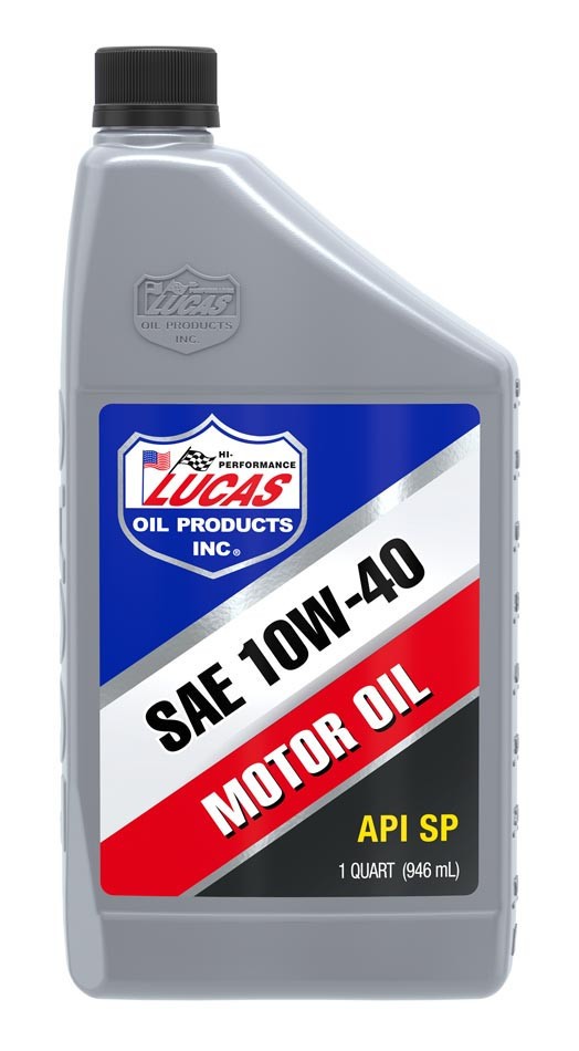 LUCAS OIL 10275 SAE 10W-40 MOTOR OIL/6X1/