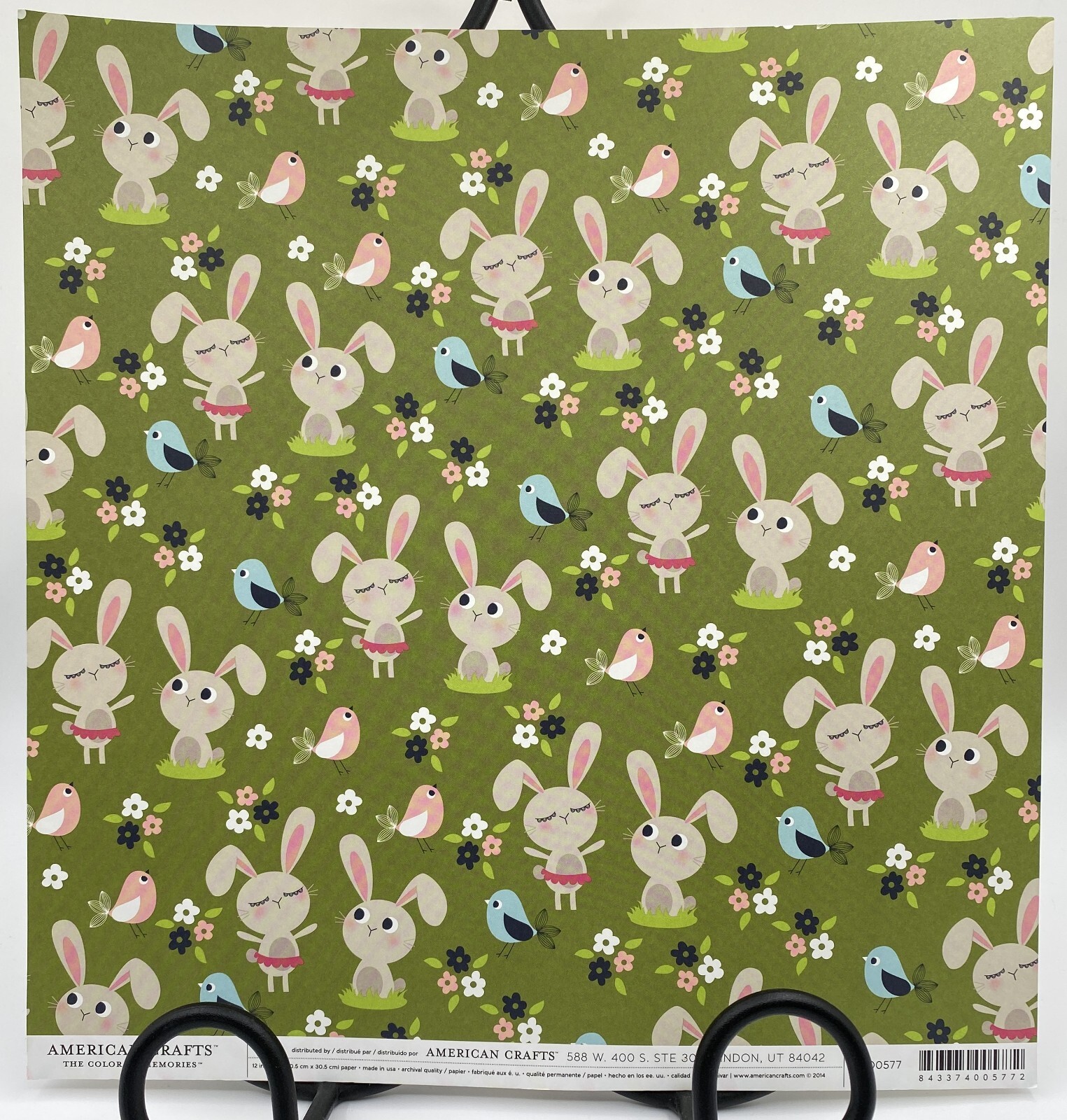 12 x 12 Scrapbook Paper - Single Sheets by American Crafts - Your Choice