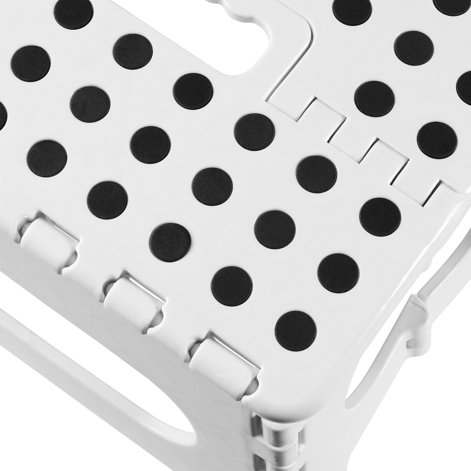 Collapsible Folding Plastic Kitchen Step Foot Stools with Handle