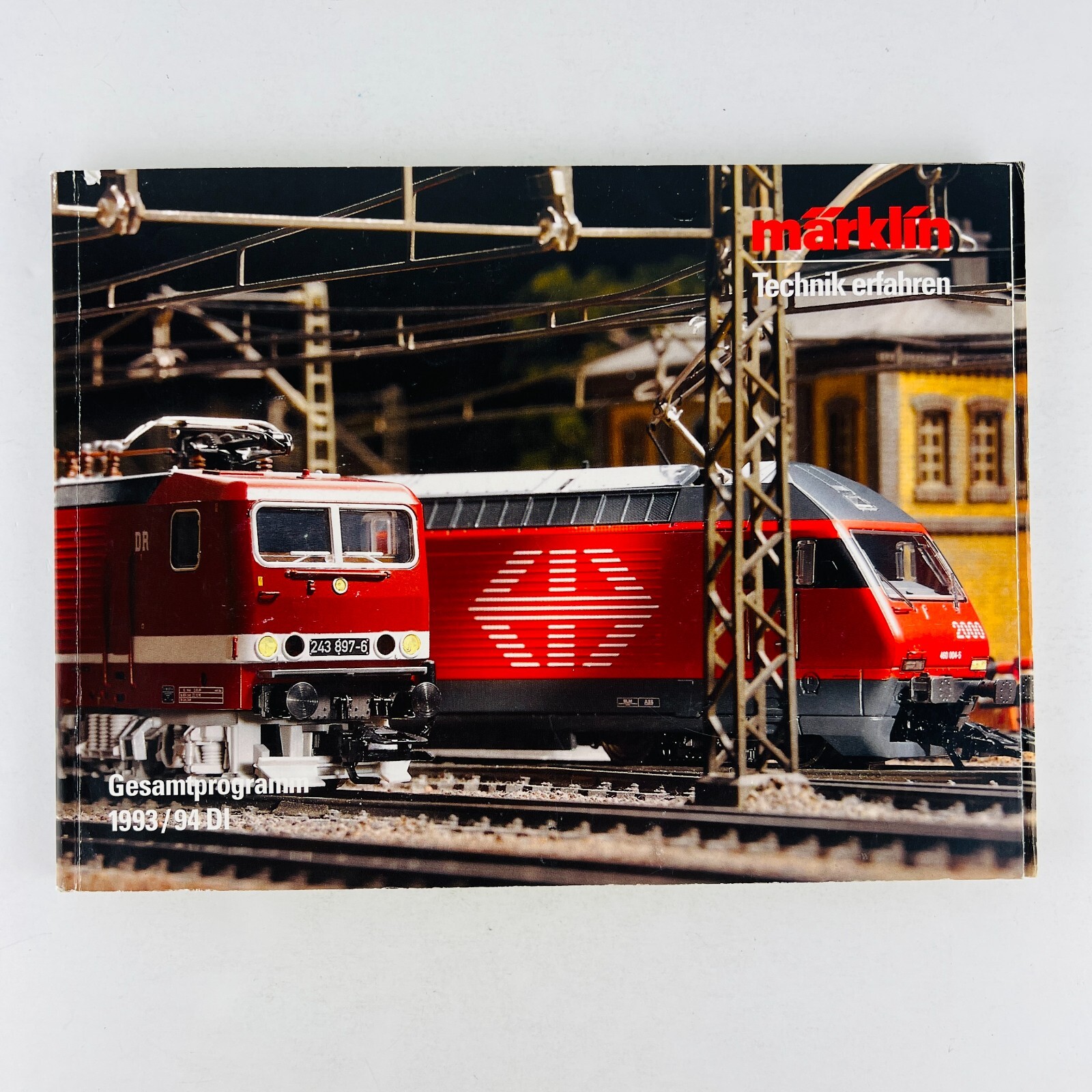 Marklin Technik Erfahren Gesamtprogramm 1993/94 Train Collector Book Railroad