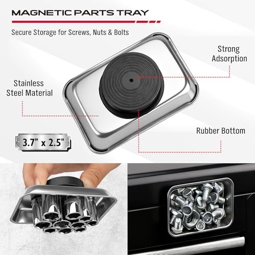 4-Piece Telescoping Magnetic Pickup Tools Set: 4 Pack - Multi-Tool 15LB Kit