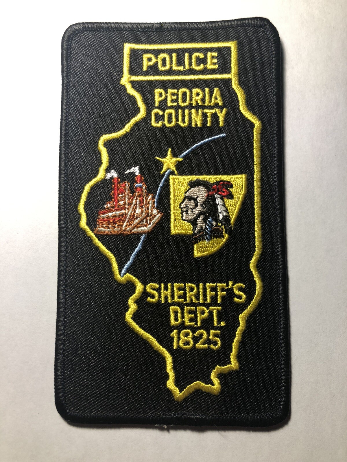Peoria County Sheriff Illinois Police Patch