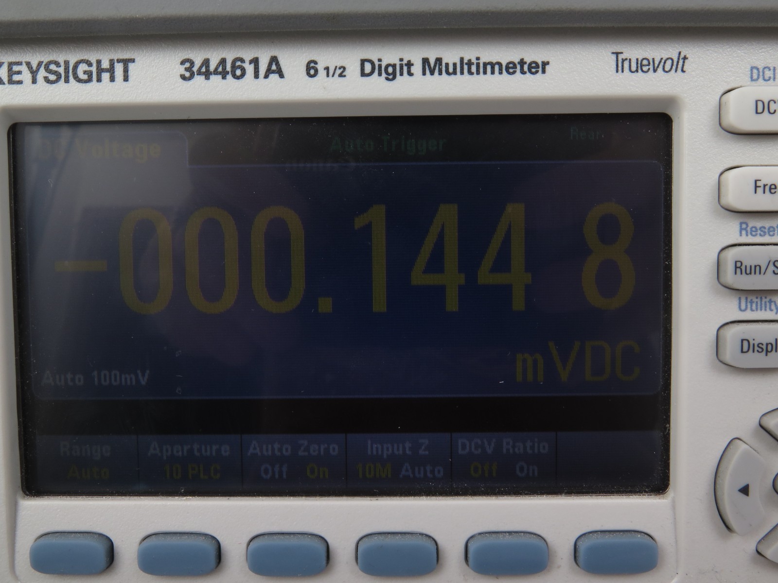 Keysight 34461A TrueVolt 6.5 Digit Digital Multimeter Bench DMM Tested