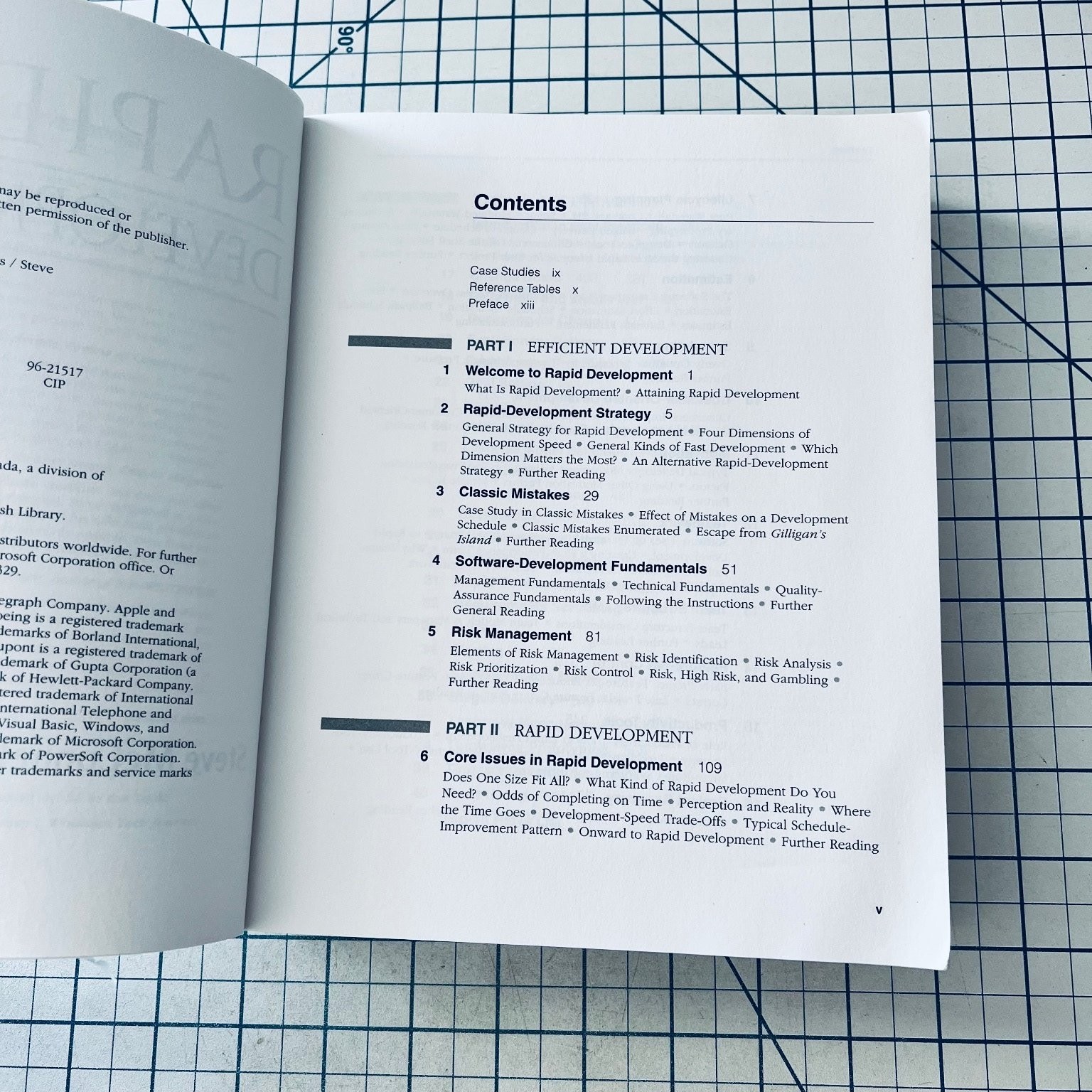 Microsoft Press Rapid Development McConnell 1996 Software Engineering Computing