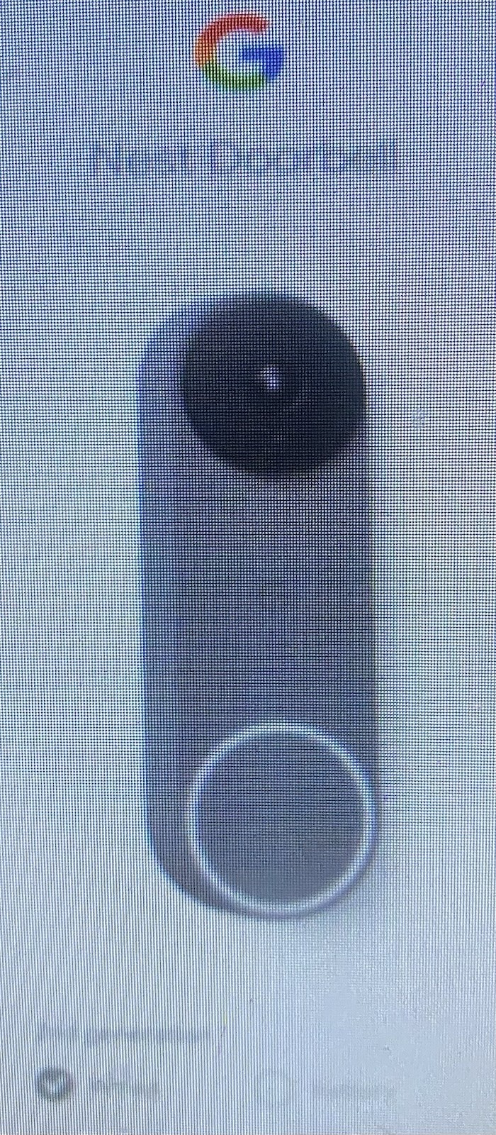 Google Nest Doorbell, Wired - Ash - New sealed - K4