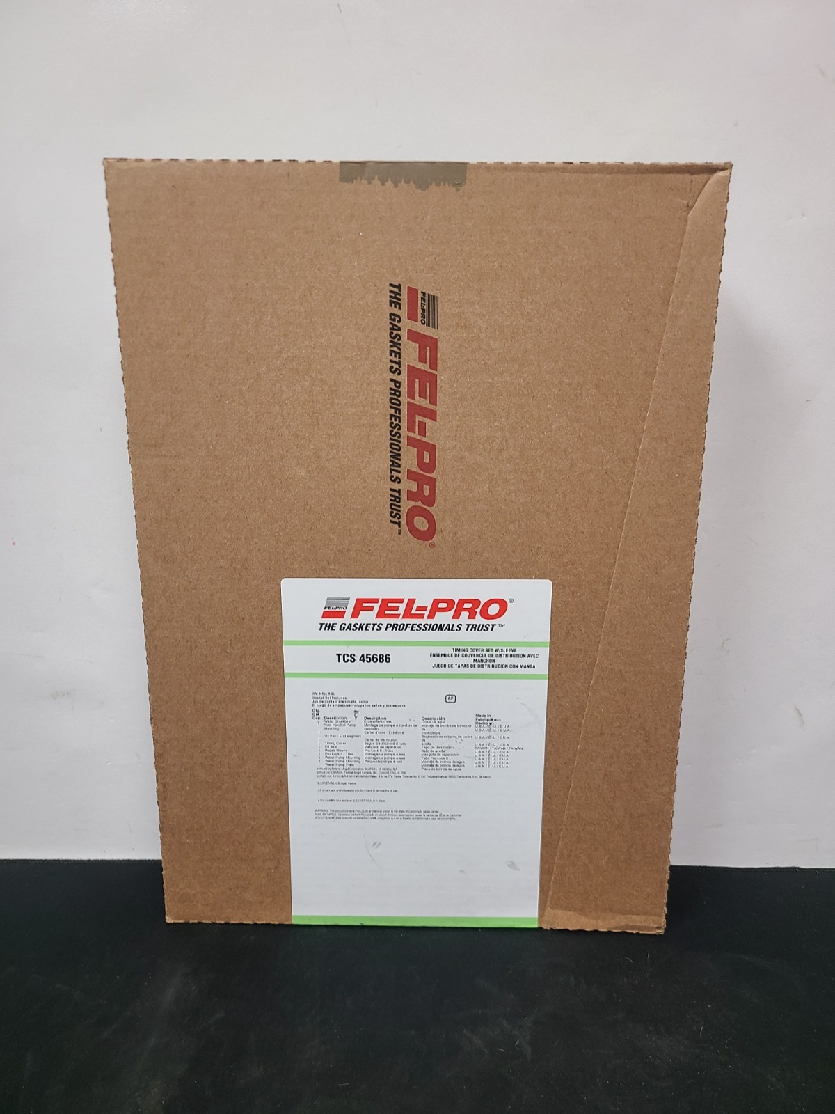 Fel-Pro TCS 45686 Timing Cover Gasket Set New