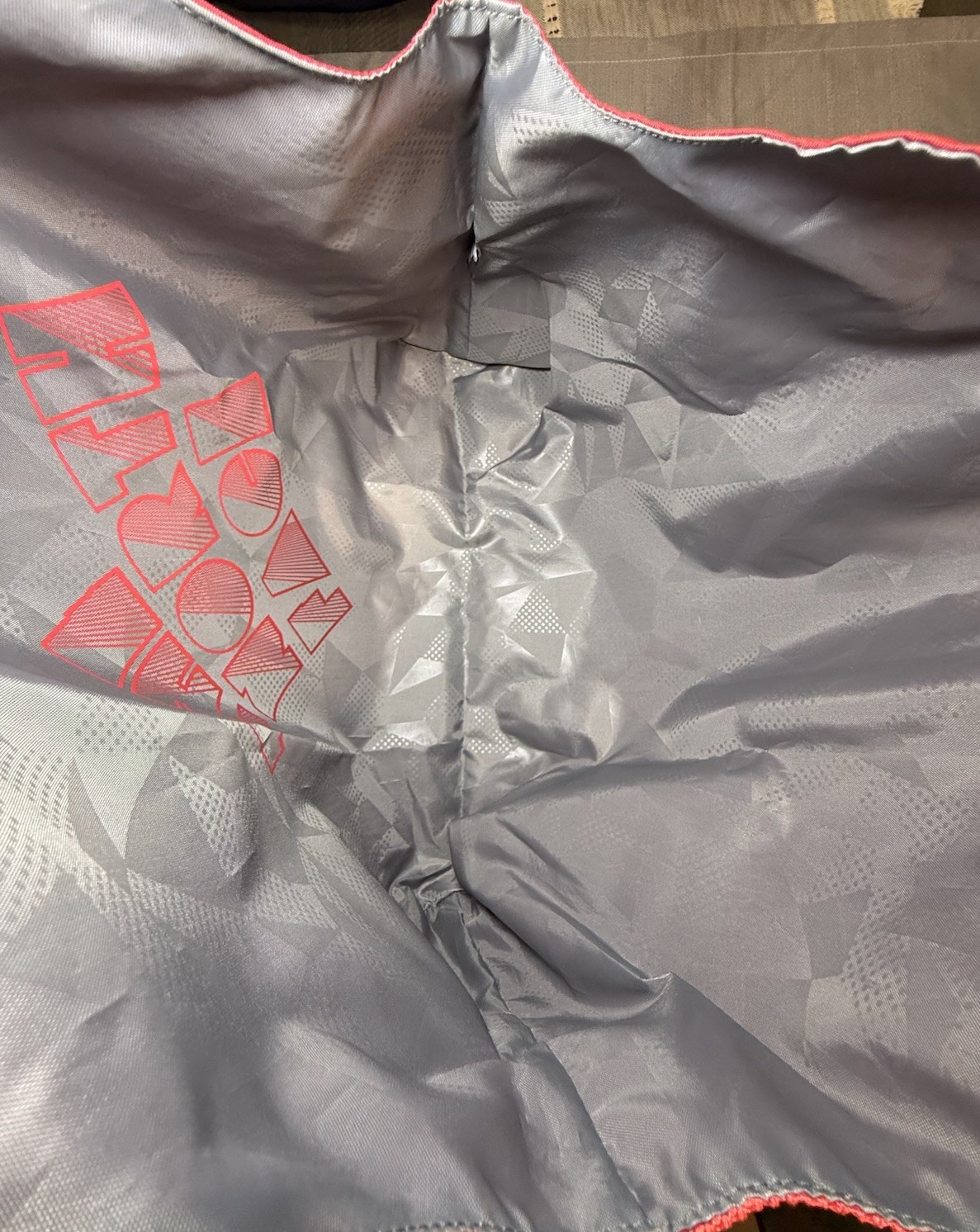 The North Face Mountain Athletics On The Run Bag Red Gray 23L Mesh Pocket