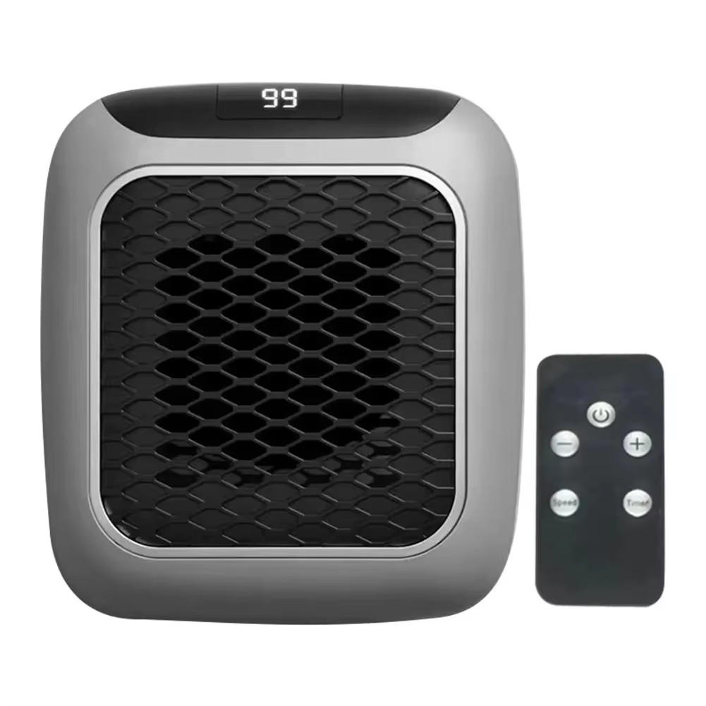 Portable Electric Heater with Adjustable Thermostat 800W Fast Heating Fans for H