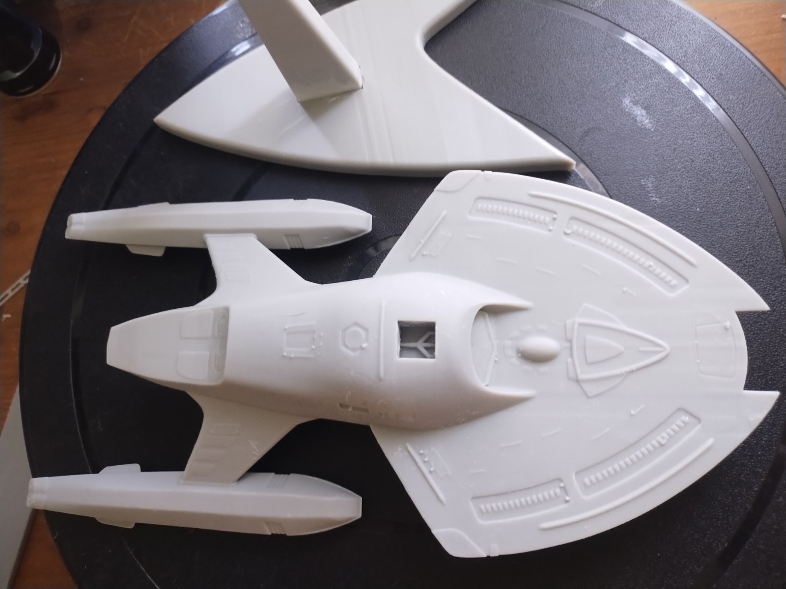 Star Trek Nova Class Starship 3d Resin Print 8"x4"