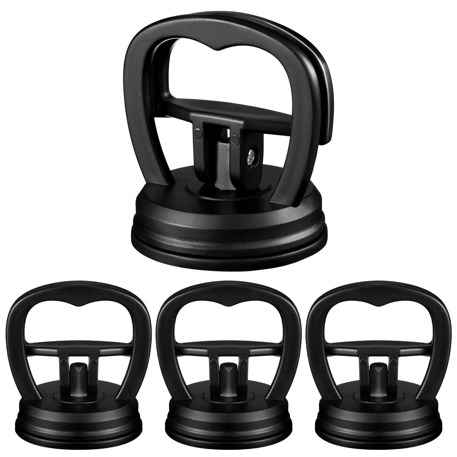 4 Pcs Heavy Duty Suction Cup Dent Puller for Tiles Glass Screen Lifter