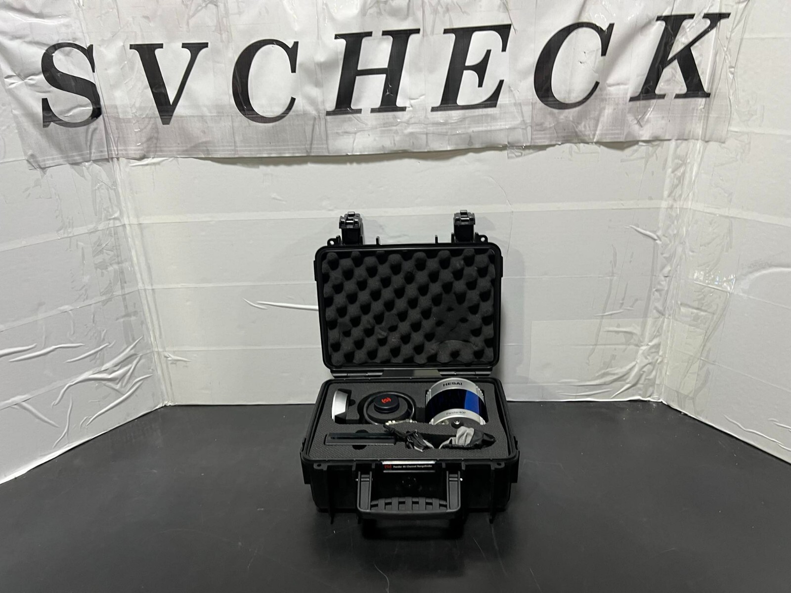 Hesai Pandar 40P 40-Channel 360° Spinning Long-Range Lidar Kit w case