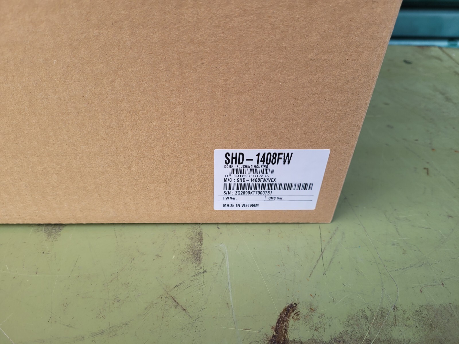 Hanwha Techwin SHD-1408FW In-Ceiling Tile Camera Flush Mount Security Accessory