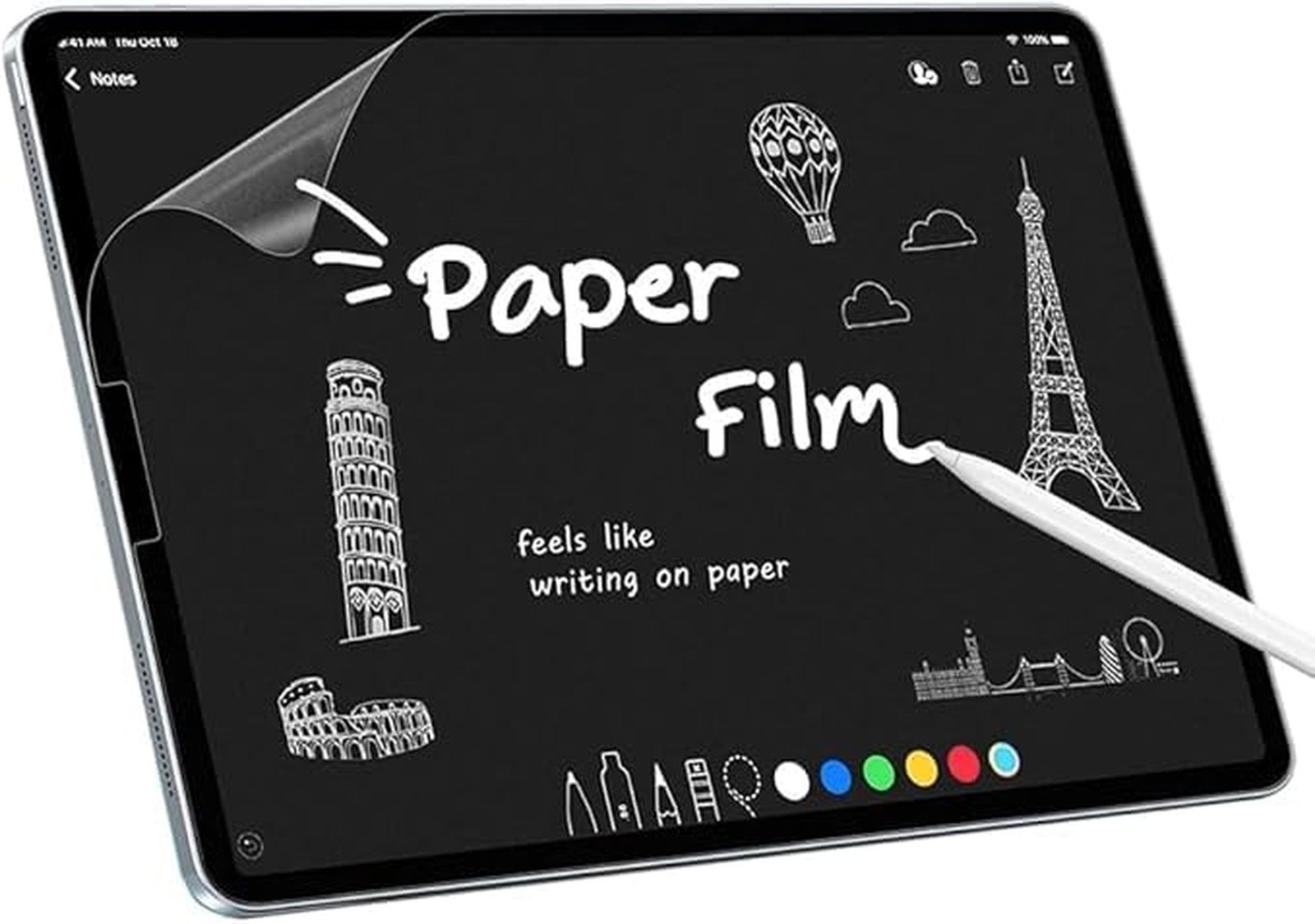PET Matte Screen Protector for OnePlus Pad 3 13.2", 2 Pcs Paper Gloss Anti-Gl...