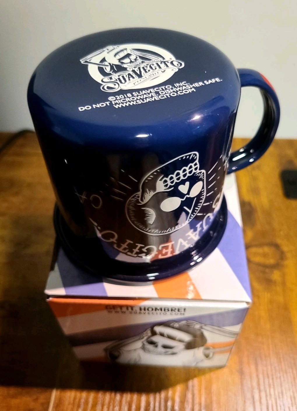 SUAVECITO ENAMEL CAMPING COFFEE MUG
