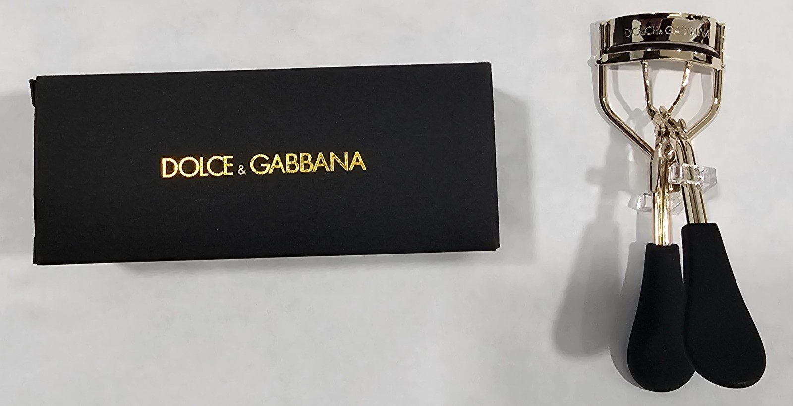Sale! Authentic Dolce & Gabbana Gold Eyelash Curler NIB Gorgeous! Great Gift!