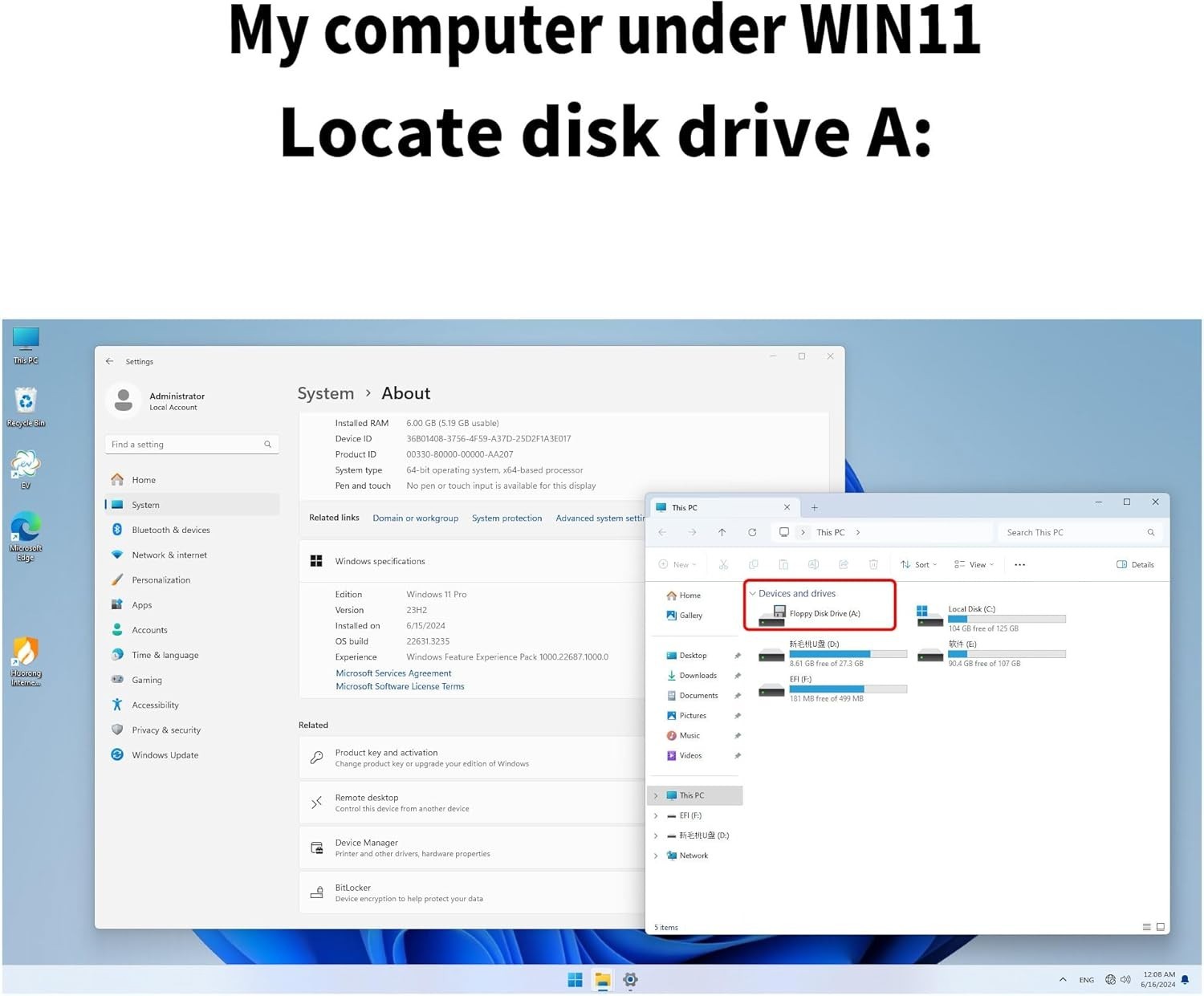 External USB Floppy Drive for Easy File Retrieval - Ideal for Nostalgic Data