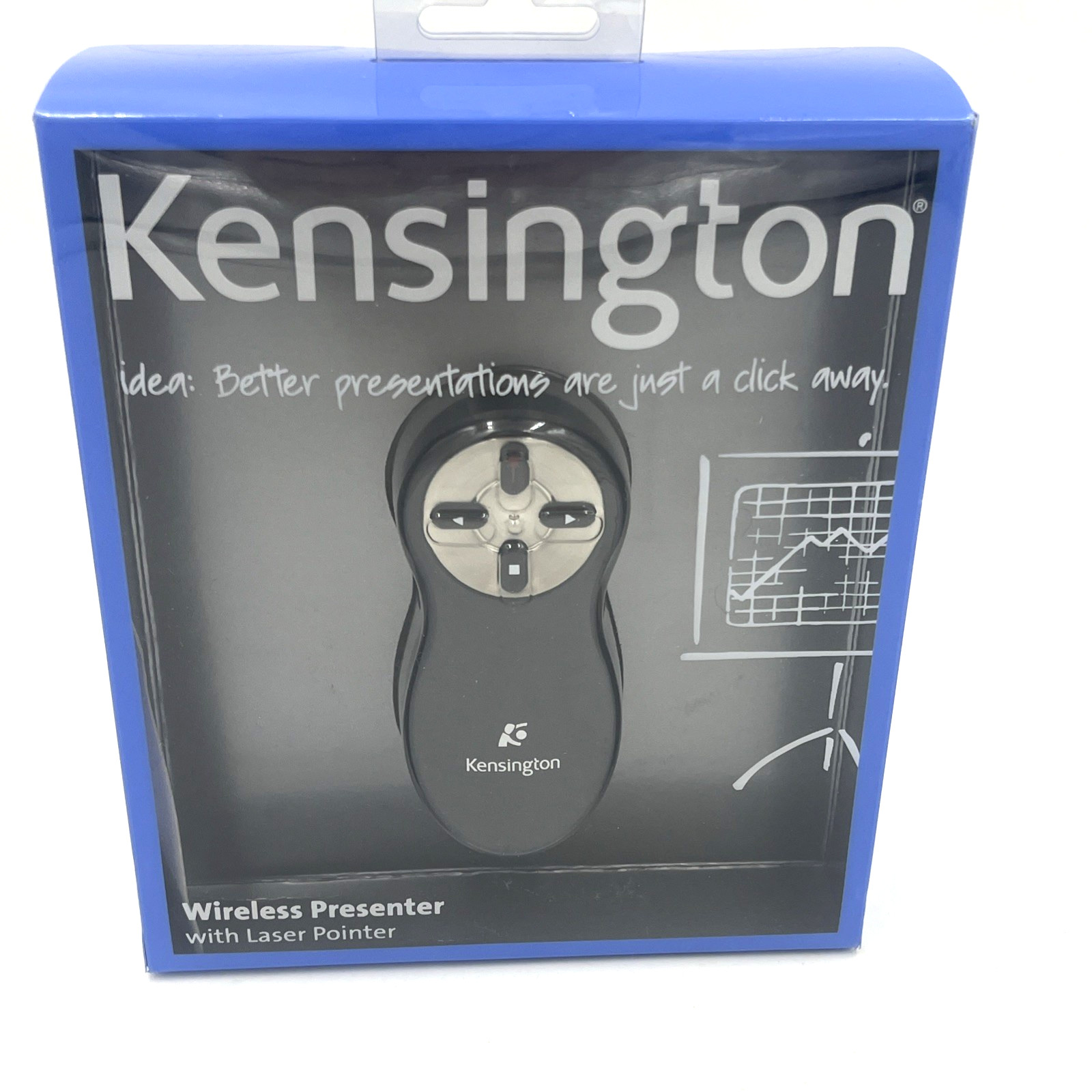 Kensington K33374USA Wireless Presenter Laser Pointer Remote New SEALED OF
