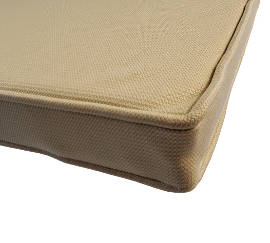 Chamois Tan Piano Bench Cushion Pad - Choose Size & Thickness