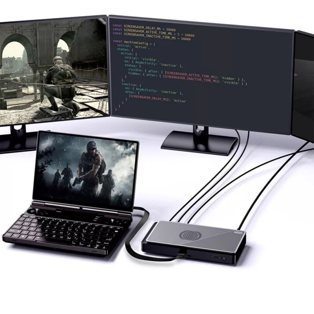 New GPD G1 Mobile Mini Graphic Card Dock for Thunderbolt4 GPU Expansion Dock