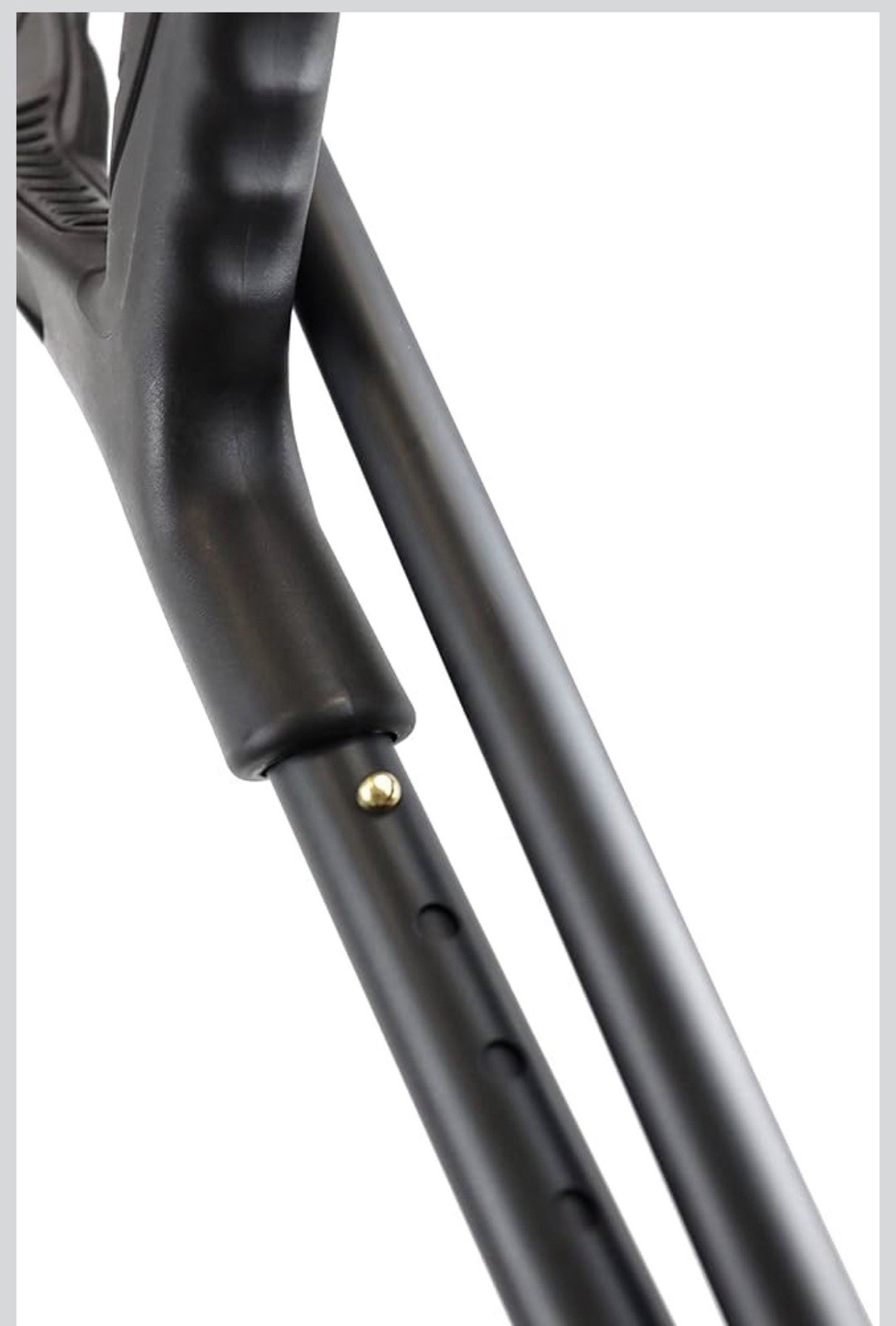 PEPE Mobility - Folding Crutches for Travel (X2 Unit, Open Cuff), Aluminum