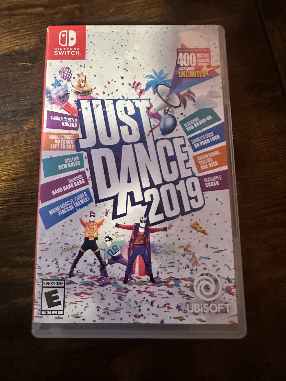 Just Dance 2019 Nintendo Switch Case Empty