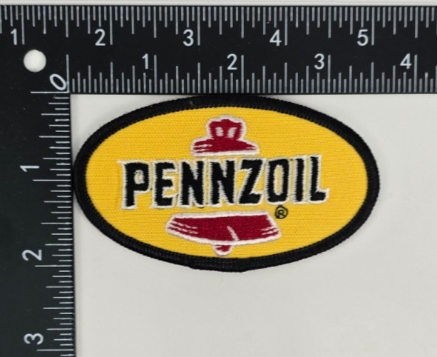 Pennzoil Oil Embroidered Patch Racing Garage 80’s 90’s Race Uniform Gas Station