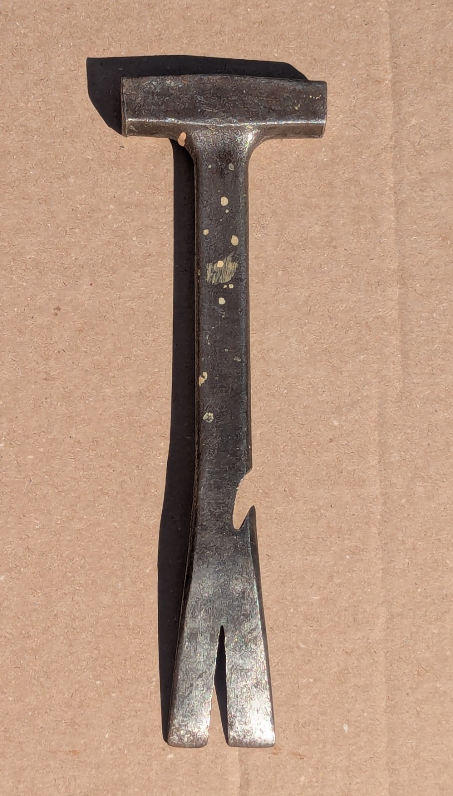 Multi Tool Crate Hammer & Pry Bar Forged Steel Nail Puller Vintage