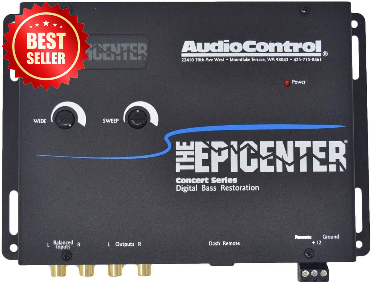 The Epicenter Bass Booster Expander Remote Car Audio Processor US