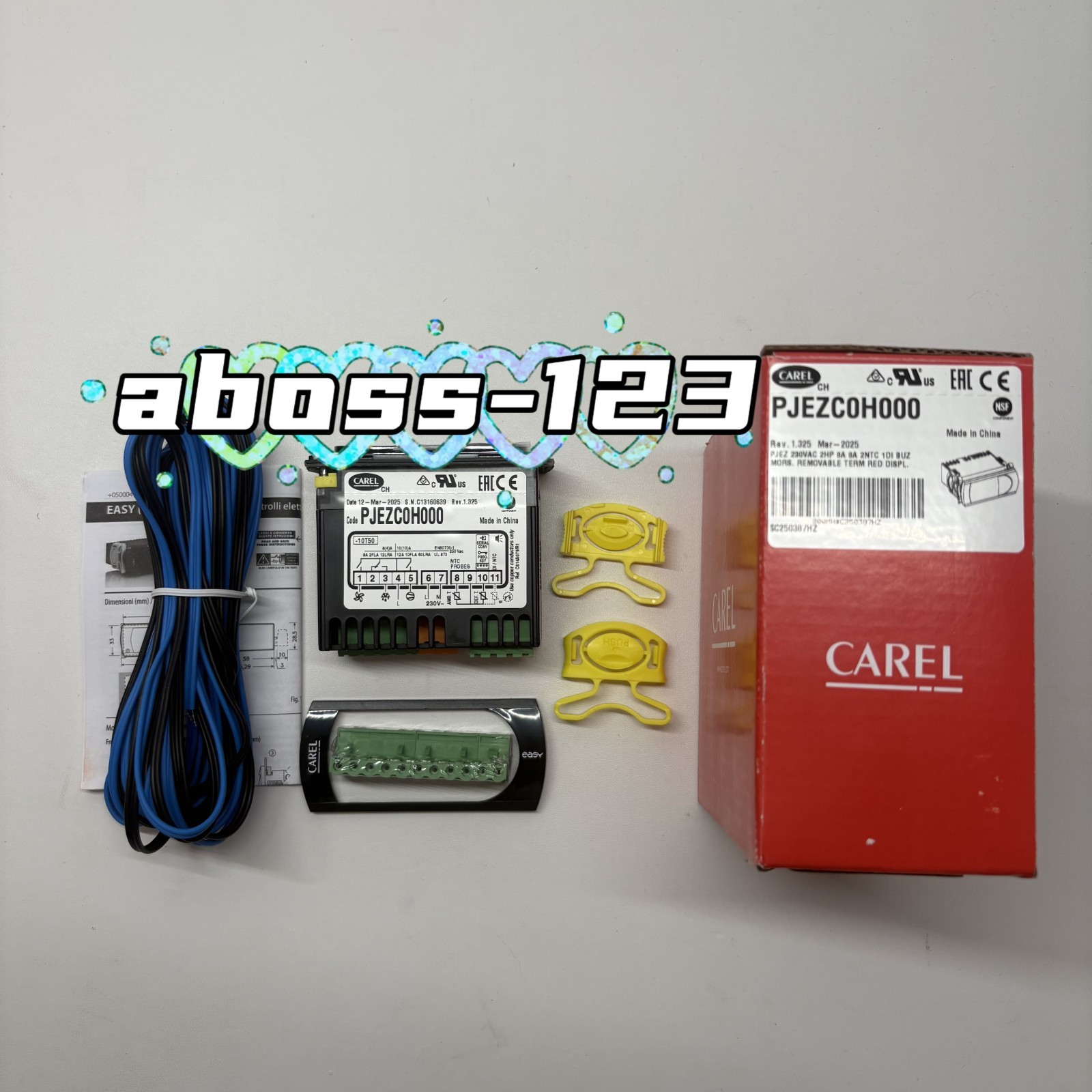 CAREL PJEZC0H000 Temperature Controller#1pcs New In Box
