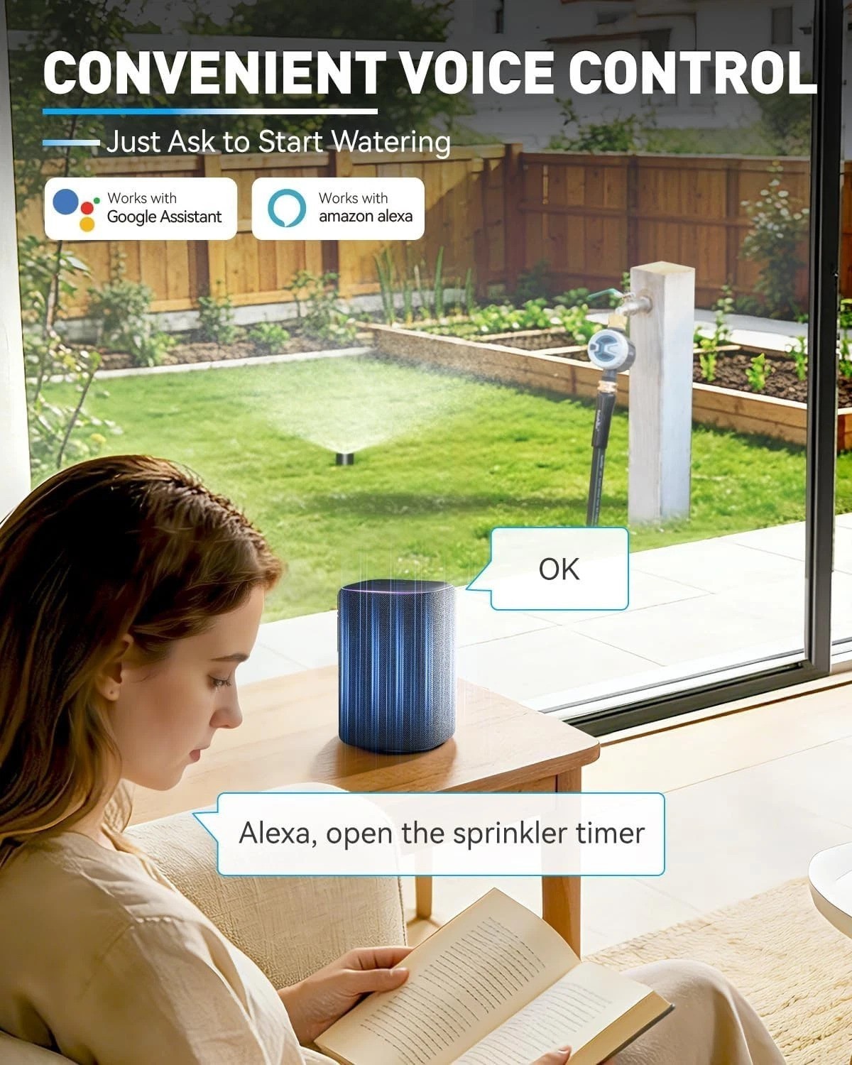 Smart WiFi Water Timer for Garden Hose