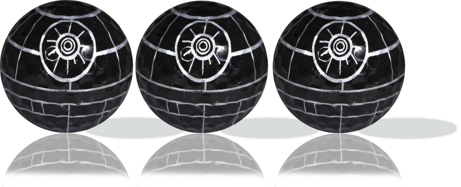 Death Star Golf Balls 12 Pack - Perfect Gift Idea