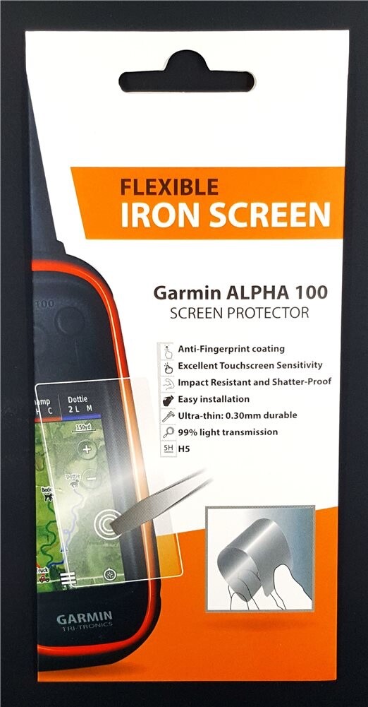 GVDS Explosion Proof Garmin Alpha 100 Screen Protector Handheld Tempered Glass