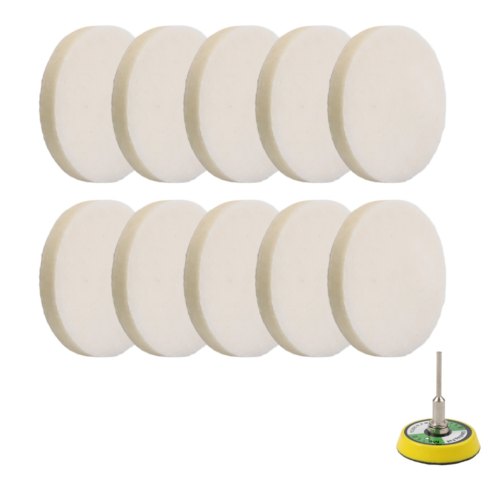 11Pcs/Set Polishing Pad Grinding Buffing Wheel Polishing Wheel With Mandrel