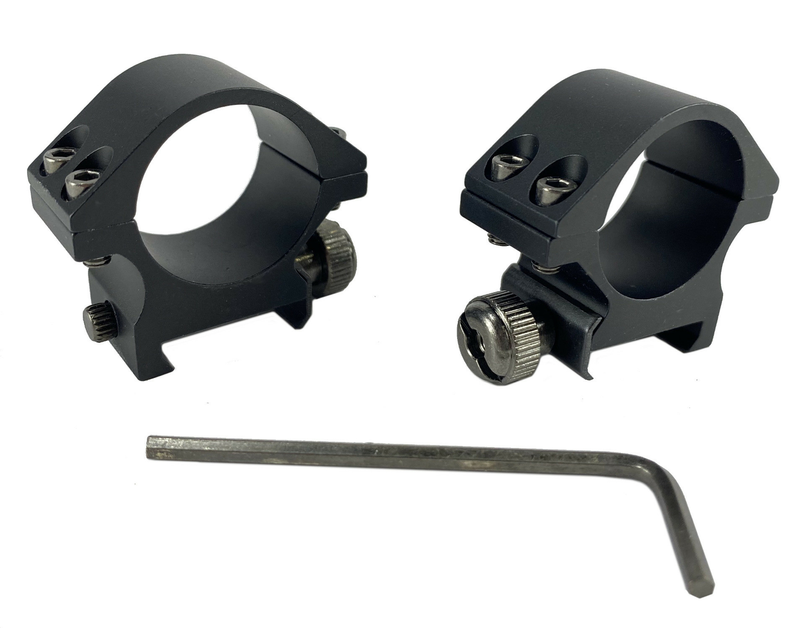 2 Pack Walther SCOPE MOUNTS 1" Dia. Picatinny Weaver Light Accessory Flashlight