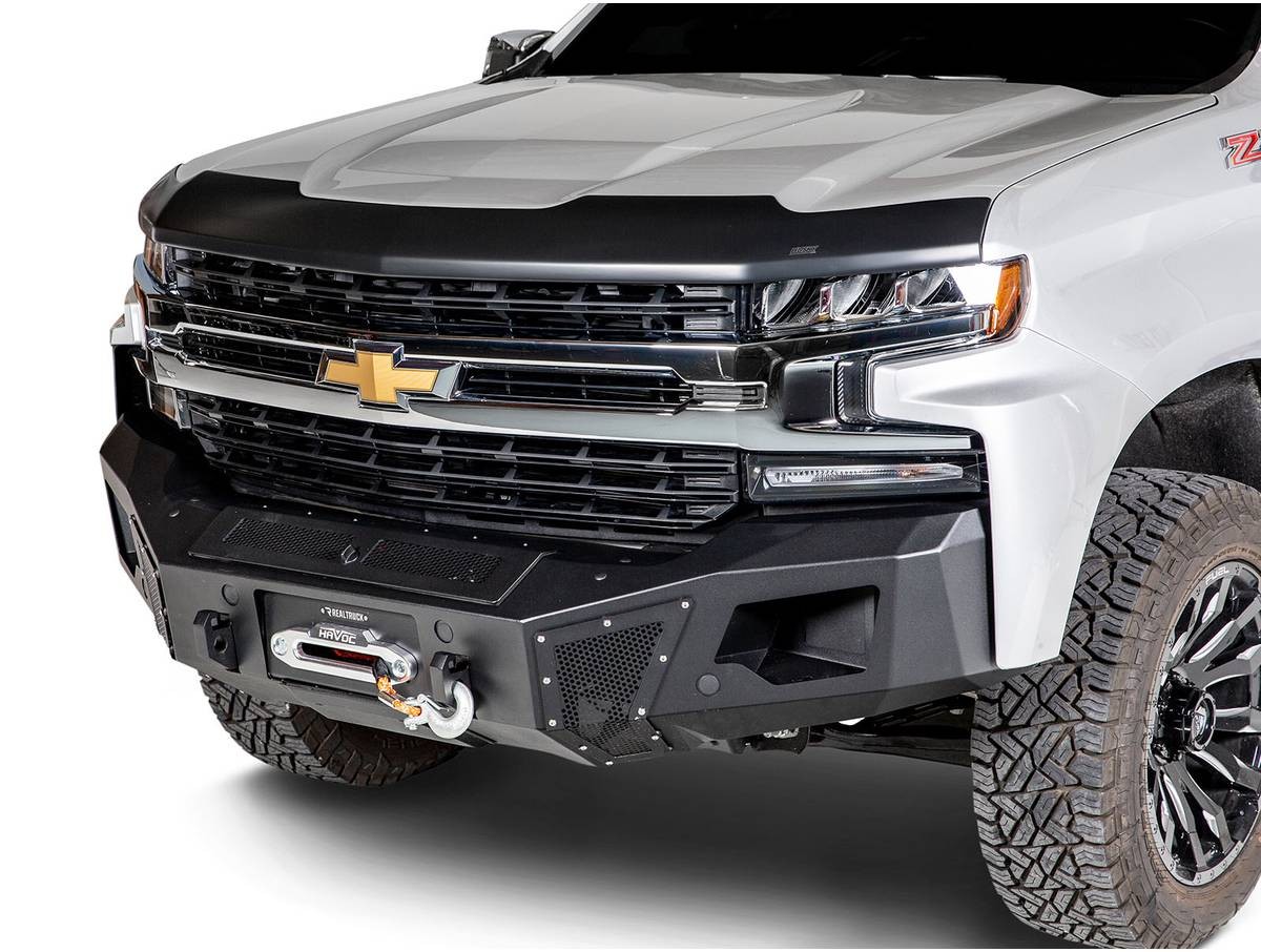 Husky Aeroskin Hood Shield Fits 17-19 Slvrd 2500/3500 HD 66L DMax w/Induct Black