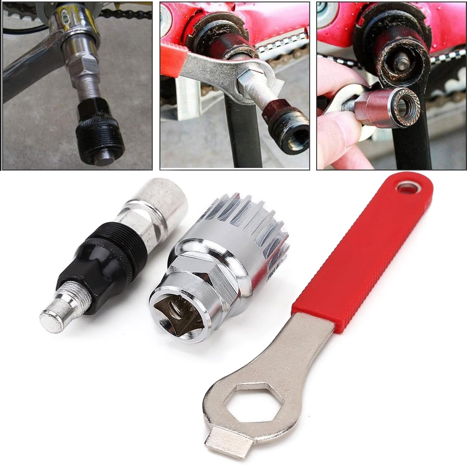 Professional Bicycle Crank Extractor Bottom Bracket Remover Spanner Repair Tool