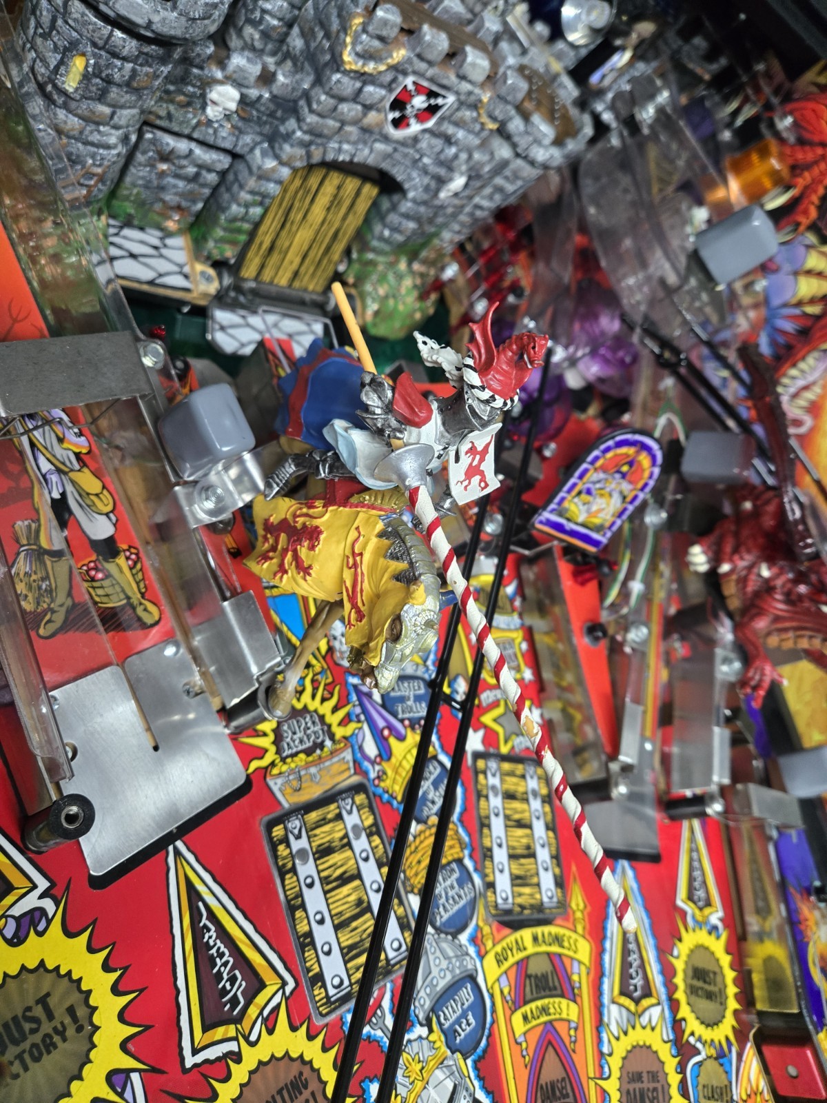 Williams Medieval Madness pinball Mod Bally Stern Gottlieb Data East Midway