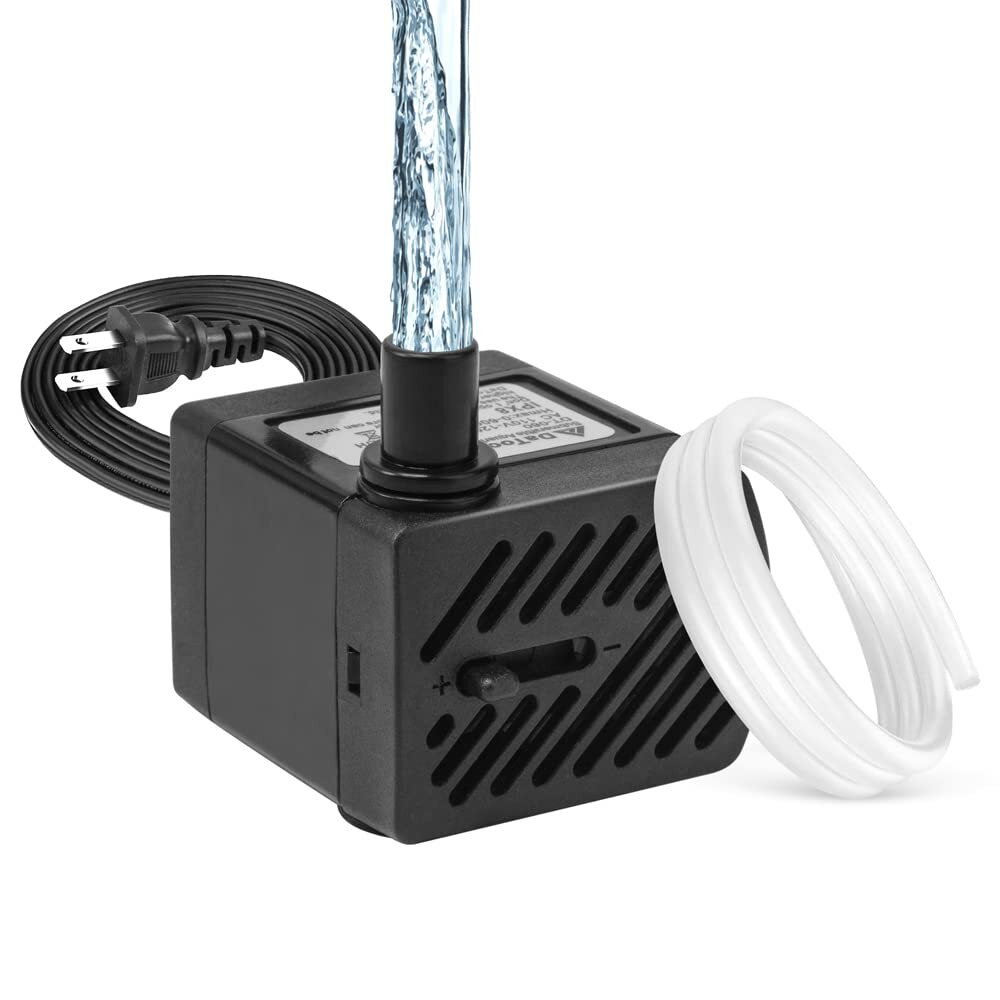 50GPH 3W Small Submersible Water Pump Mini Fountain Pump Ultra Quiet