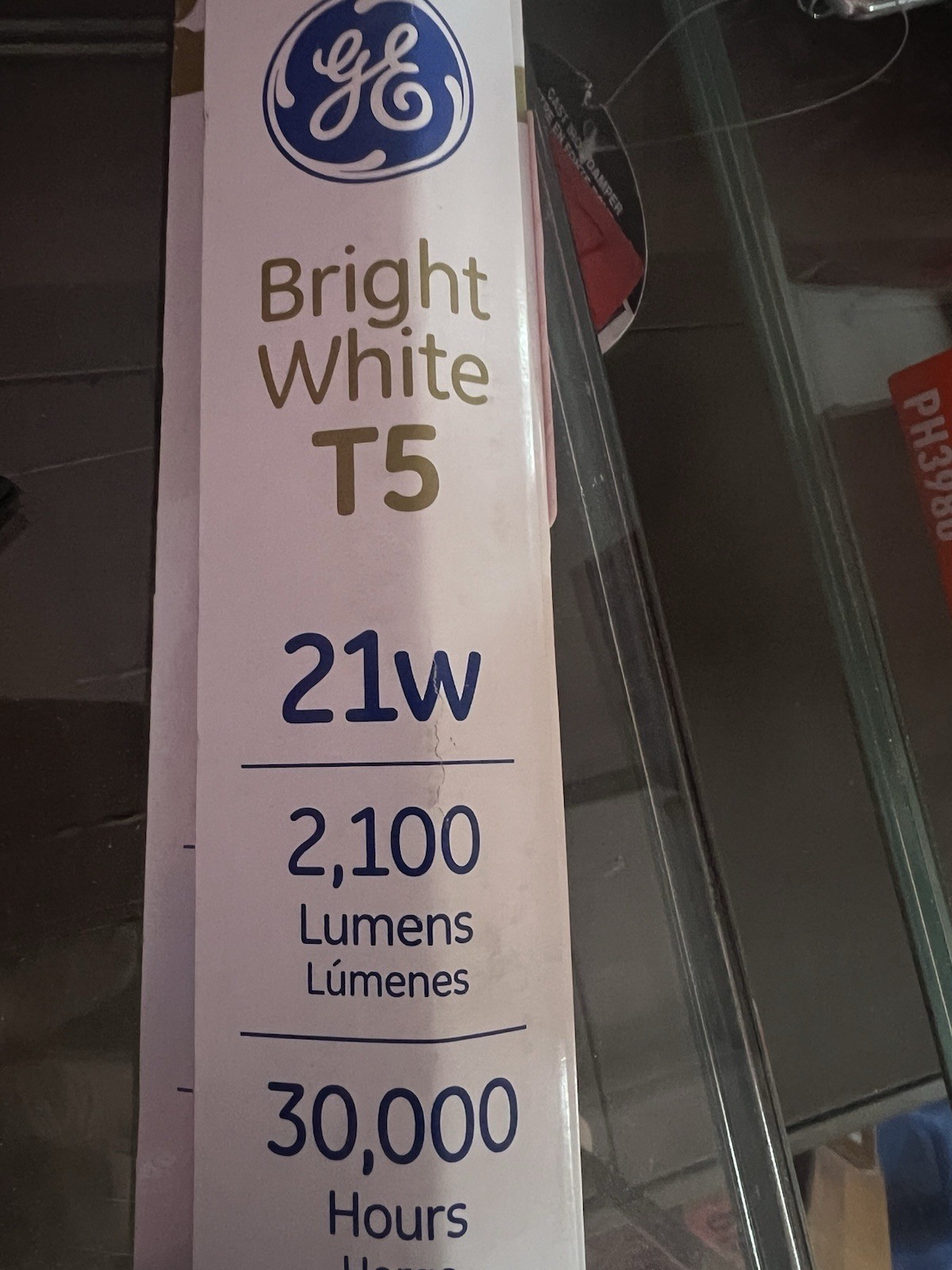 GE F21W/T5/835/ECO 21 watts 33.4" 46684 21-Watt 2100-Lumen T5 Fluororescent Bulb