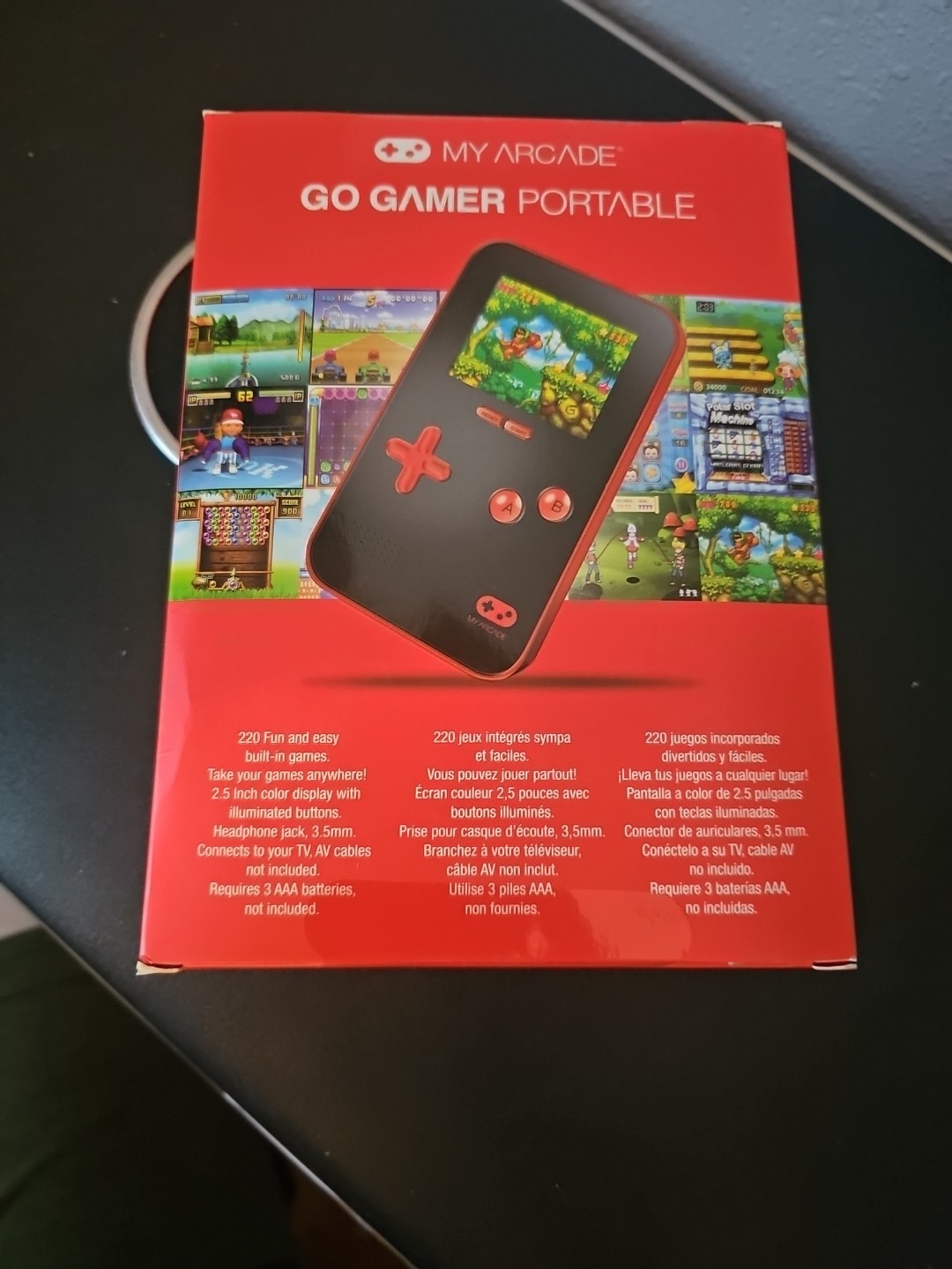 DreamGear GoGamer 220-Game System RED