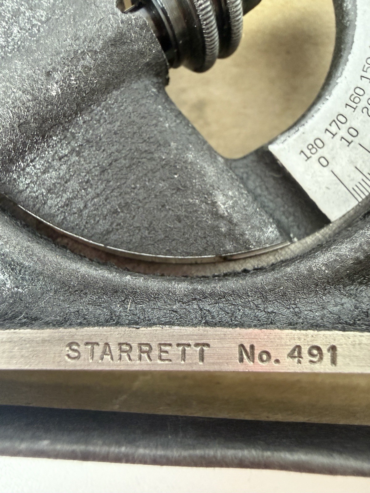Starrett Combination Square Protractor Head CPR-1224W