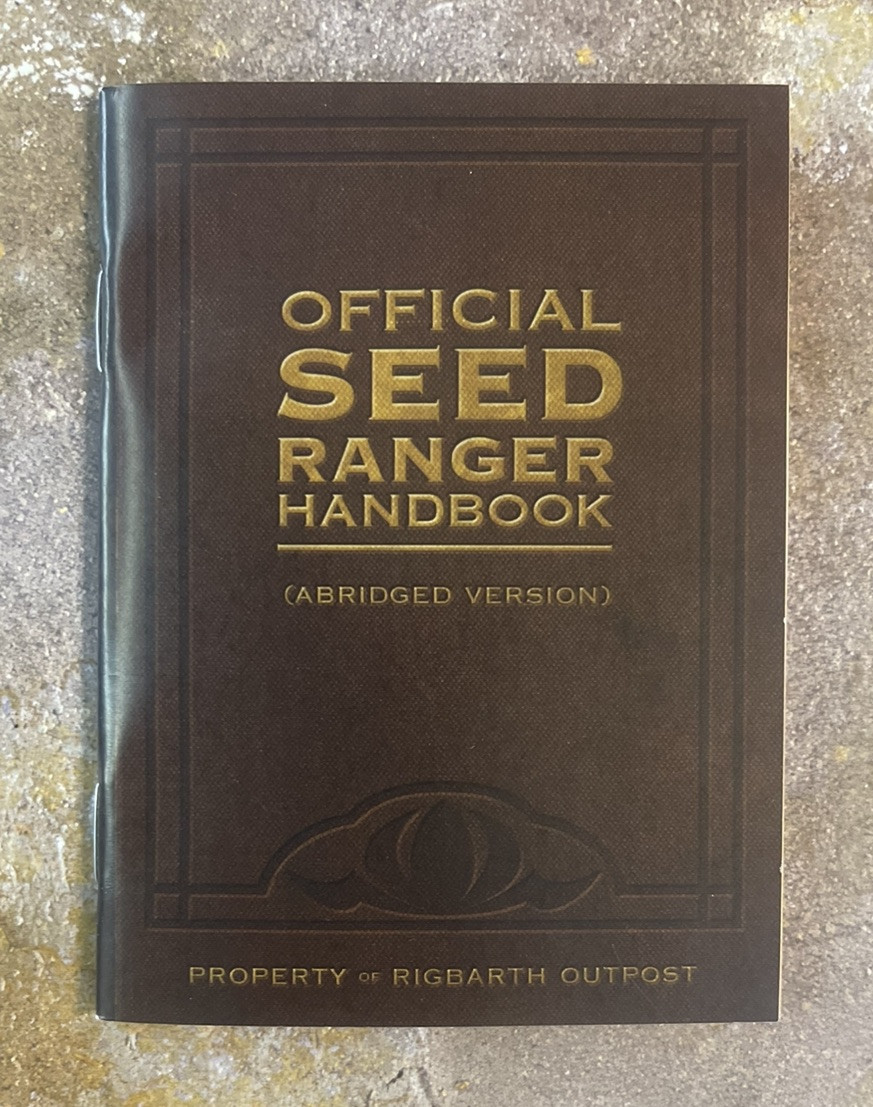 Official Seed Ranger Handbook - Rune Factory 5 - Nintendo Switch **EXCELLENT**