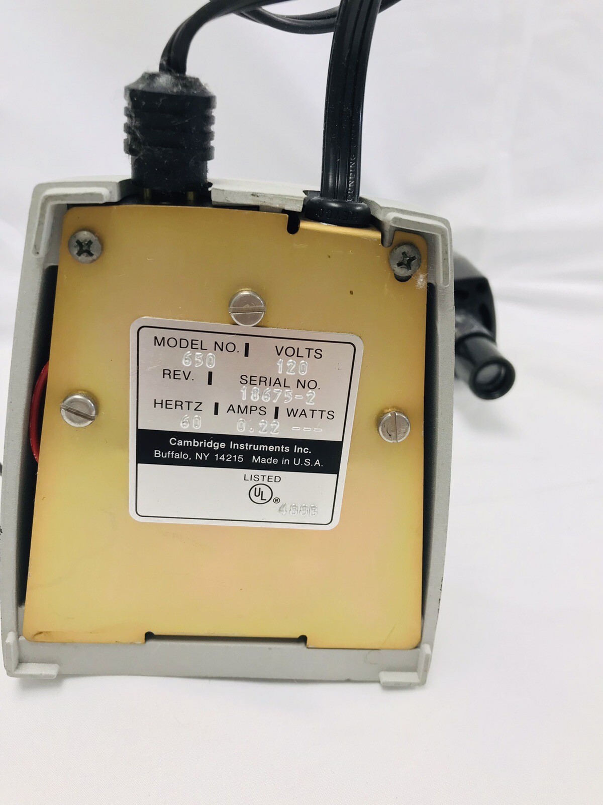 Cambridge Instruments Adjustable Intensity Spot Illuminator Model 650 Reichert