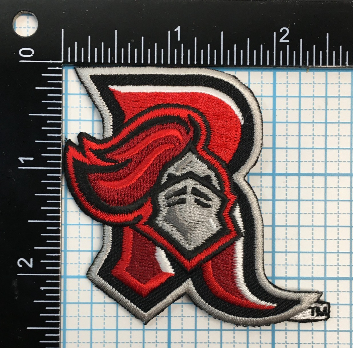1997-2001 RUTGERS SCARLET KNIGHTS NCAA COLLEGE VINTAGE 2.5" TEAM LOGO PATCH R2