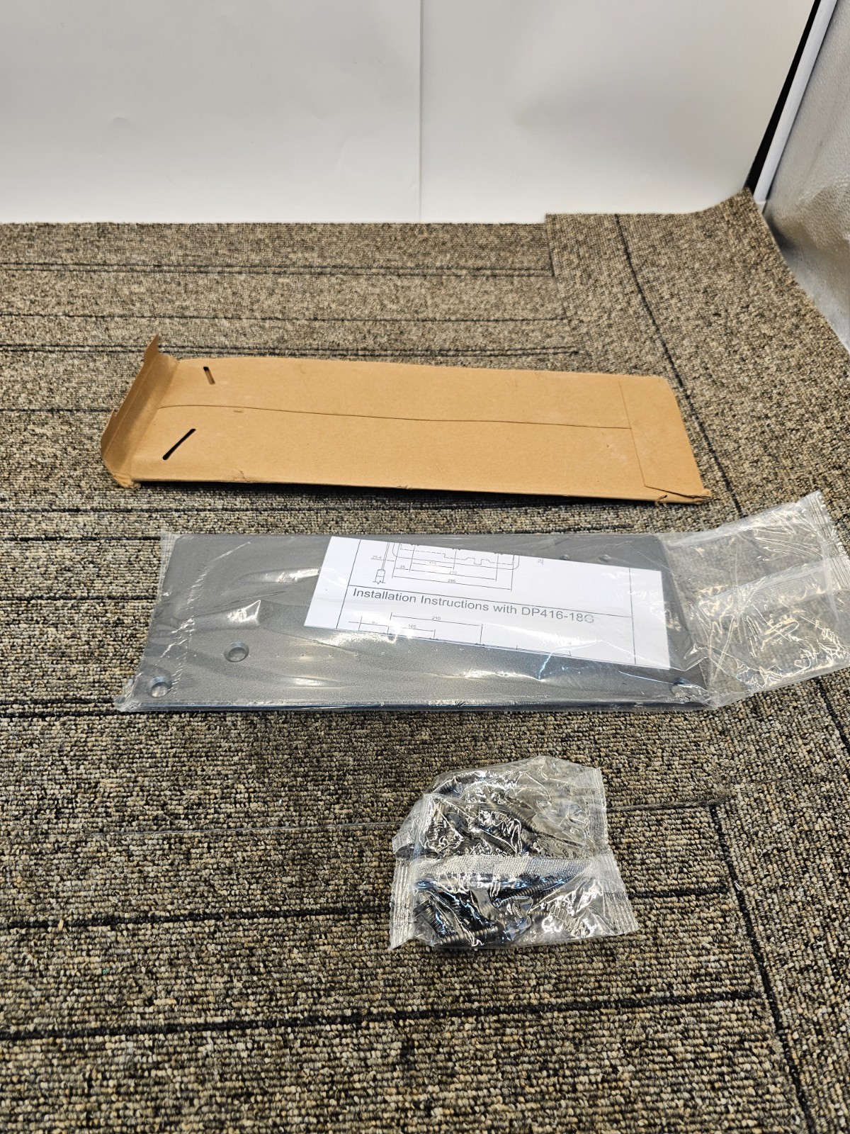 (QTY 2) 416-18PA-DU Parallel Arm Drop Plate DU 12-1/4" x 5-1/4"